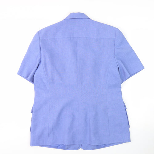 Eastex Women's Blue Suit Jacket Size 14