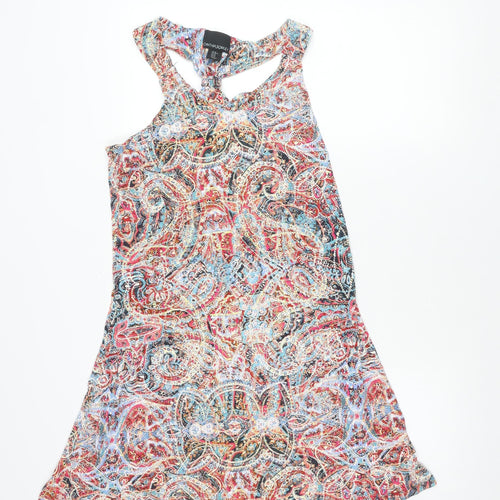 Cynthia Rowley Women's Multicoloured Mini Dress, Medium