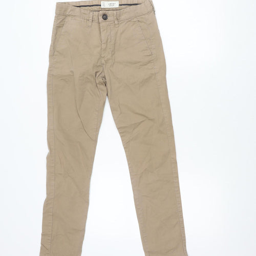 Celio Beige Chino Trousers, Slim Fit, Size S, Casual Style