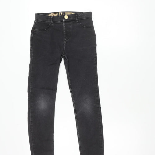 River Island Girls Black Skinny Jeans 9 Years Casual Wear