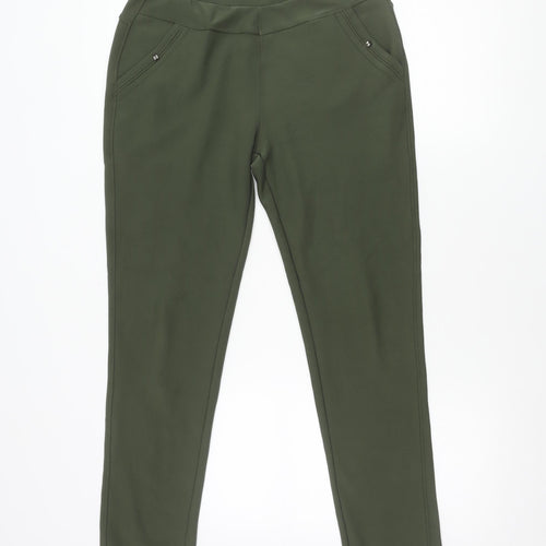 Yu & Me Paris Women's Green Skinny Jeggings XL