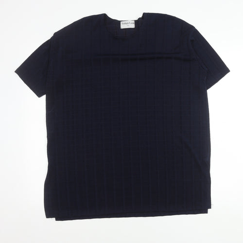 Todays Look Blue XXL Short Sleeve Unisex Top