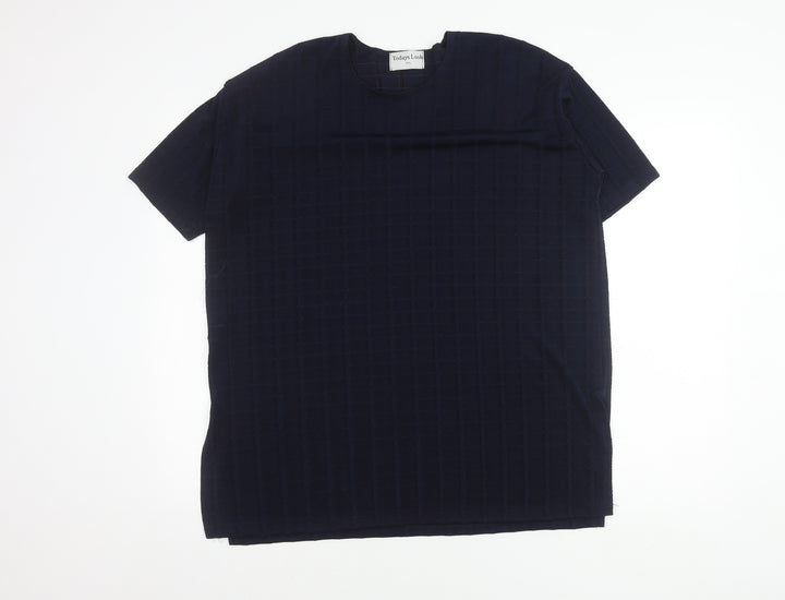 Todays Look Blue XXL Short Sleeve Unisex Top