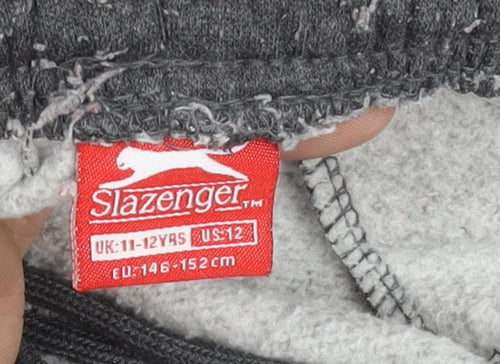 Slazenger Boys Grey Jogger Trousers 11-12 Years
