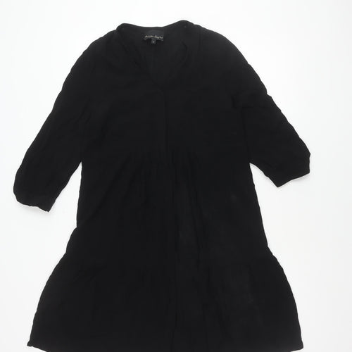 Phase Eight Women's Black Viscose Dress Size 12