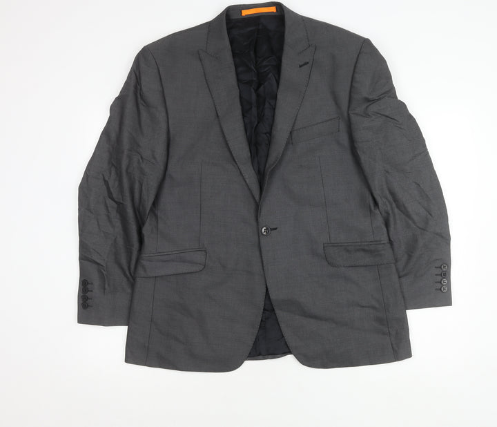 Ben Sherman Men's Grey Blazer, Size 42, Short