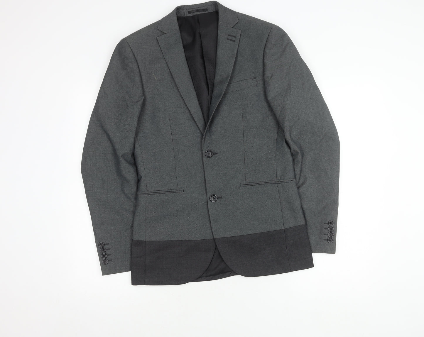 Next Men's Grey Blazer, 36 Regular, Business/Formal