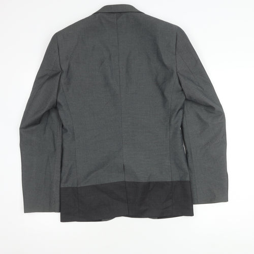 Next Men's Grey Blazer, 36 Regular, Business/Formal