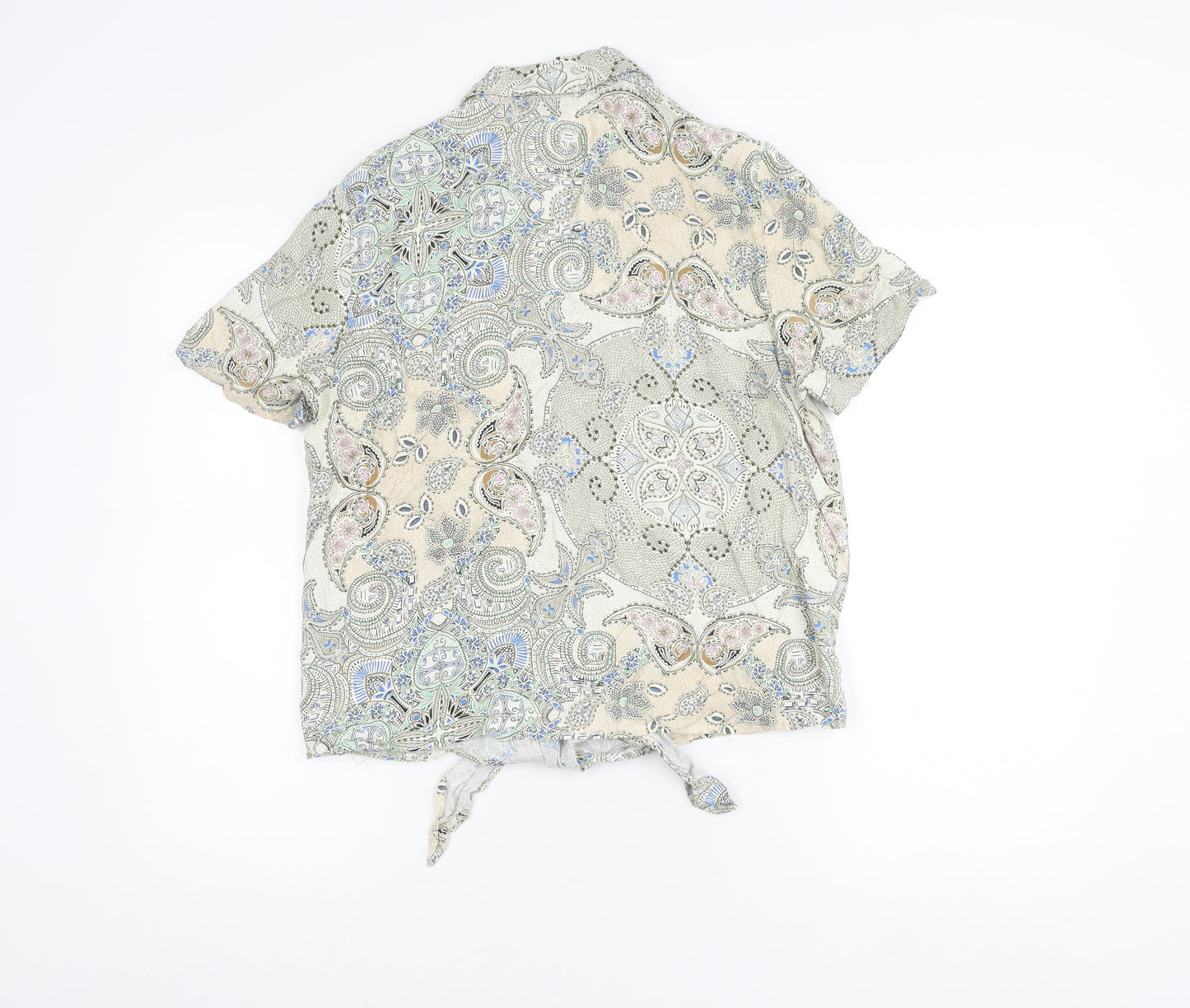 Only Women Multicoloured Paisley Blouse Size 14