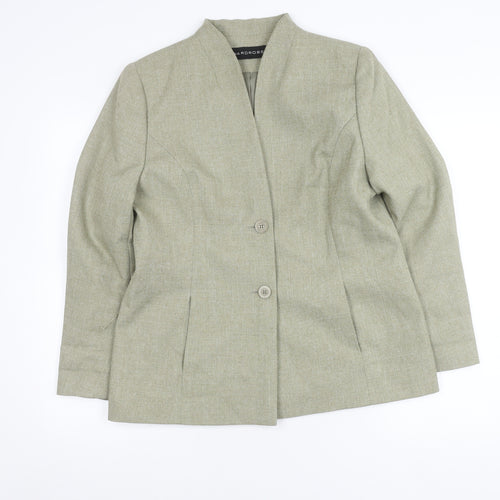 Wardrobe Women's Grey Suit Jacket Size 14, Classic Fit