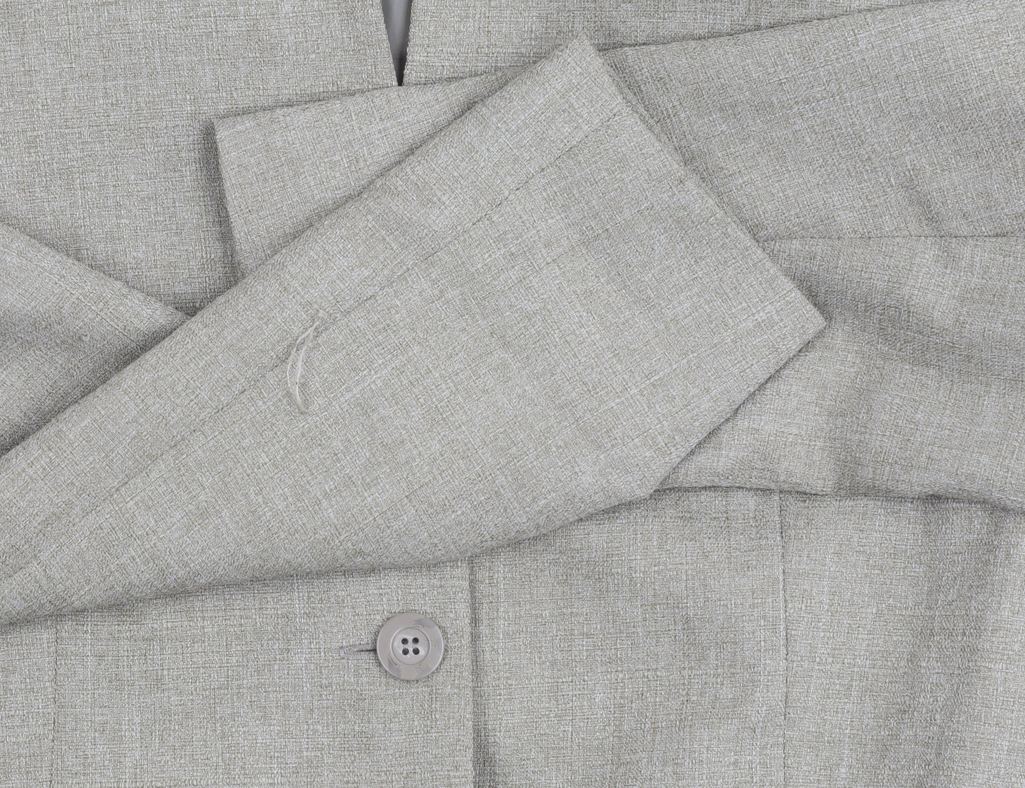 Wardrobe Women's Grey Suit Jacket Size 14, Classic Fit