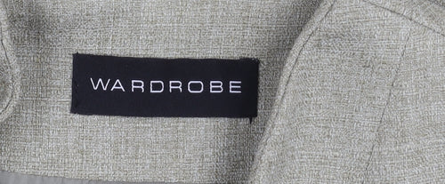 Wardrobe Women's Grey Suit Jacket Size 14, Classic Fit