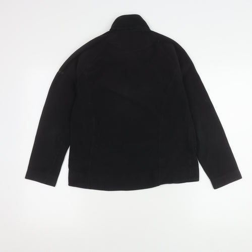 F.lli Campagnolo Boys Black Fleece Pullover Sweatshirt - Size 12