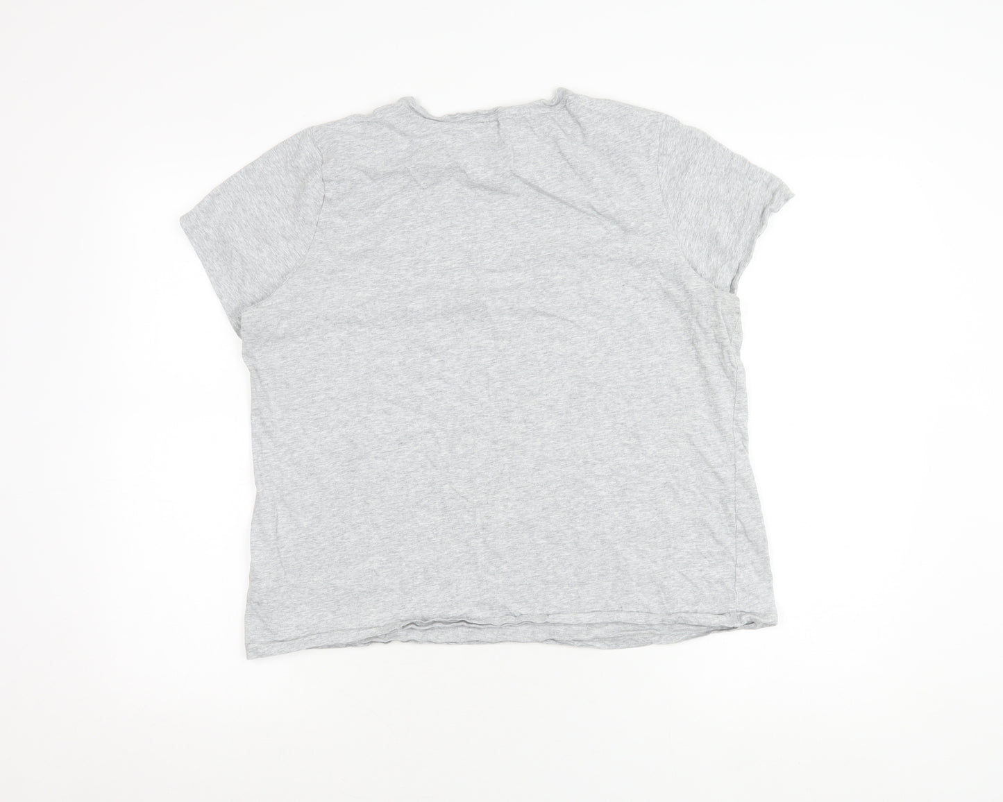 Puma Men's XL Grey Crew Neck Logo T-Shirt