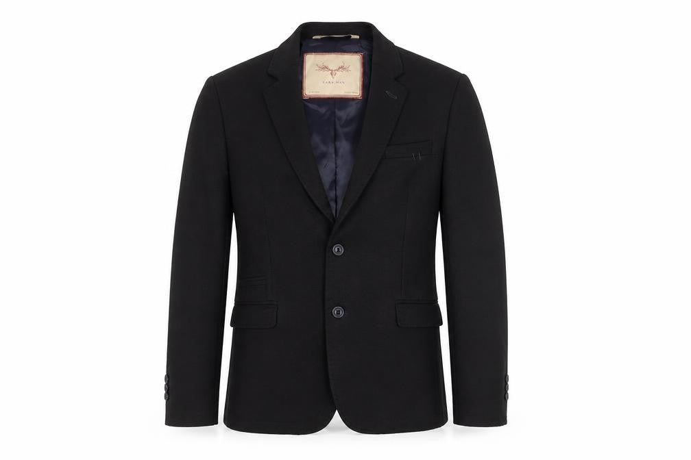 Zara Man Black Slim Fit Blazer Medium