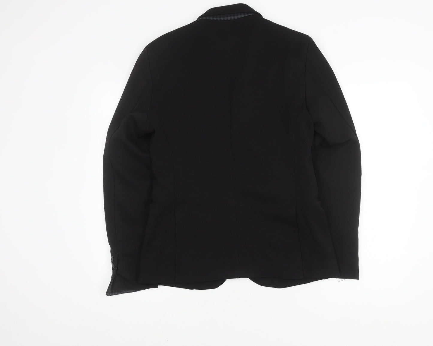 Zara Man Black Slim Fit Blazer Medium