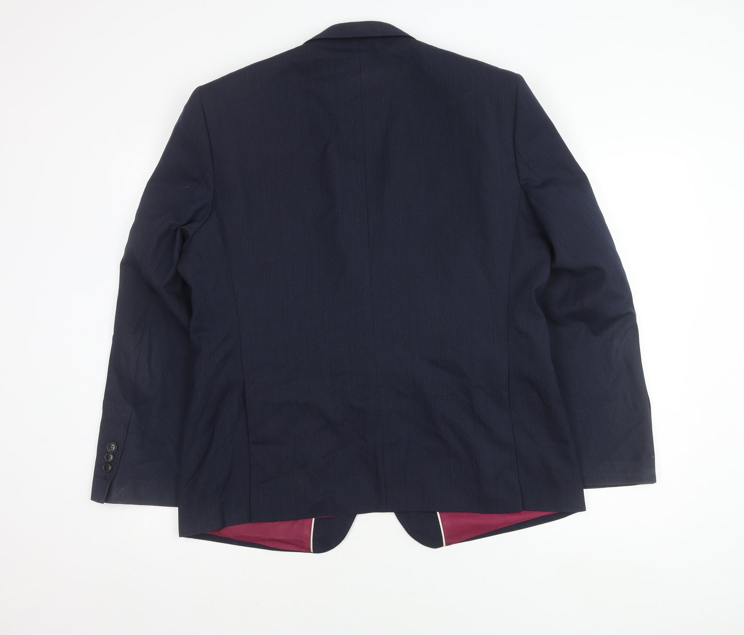 Marks and Spencer Men's Blue Blazer, 44, Single-Breasted