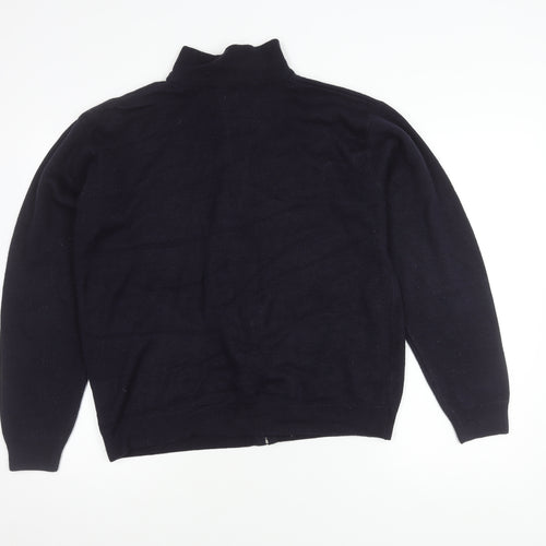 Cutting Edge Men's Blue Full Zip Jumper M
