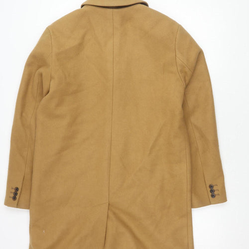 Old Navy Women's Beige Wool Blend Classic Coat