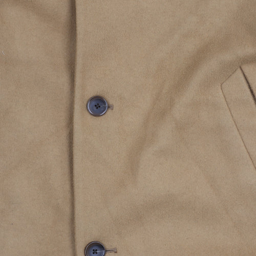 Old Navy Women's Beige Wool Blend Classic Coat