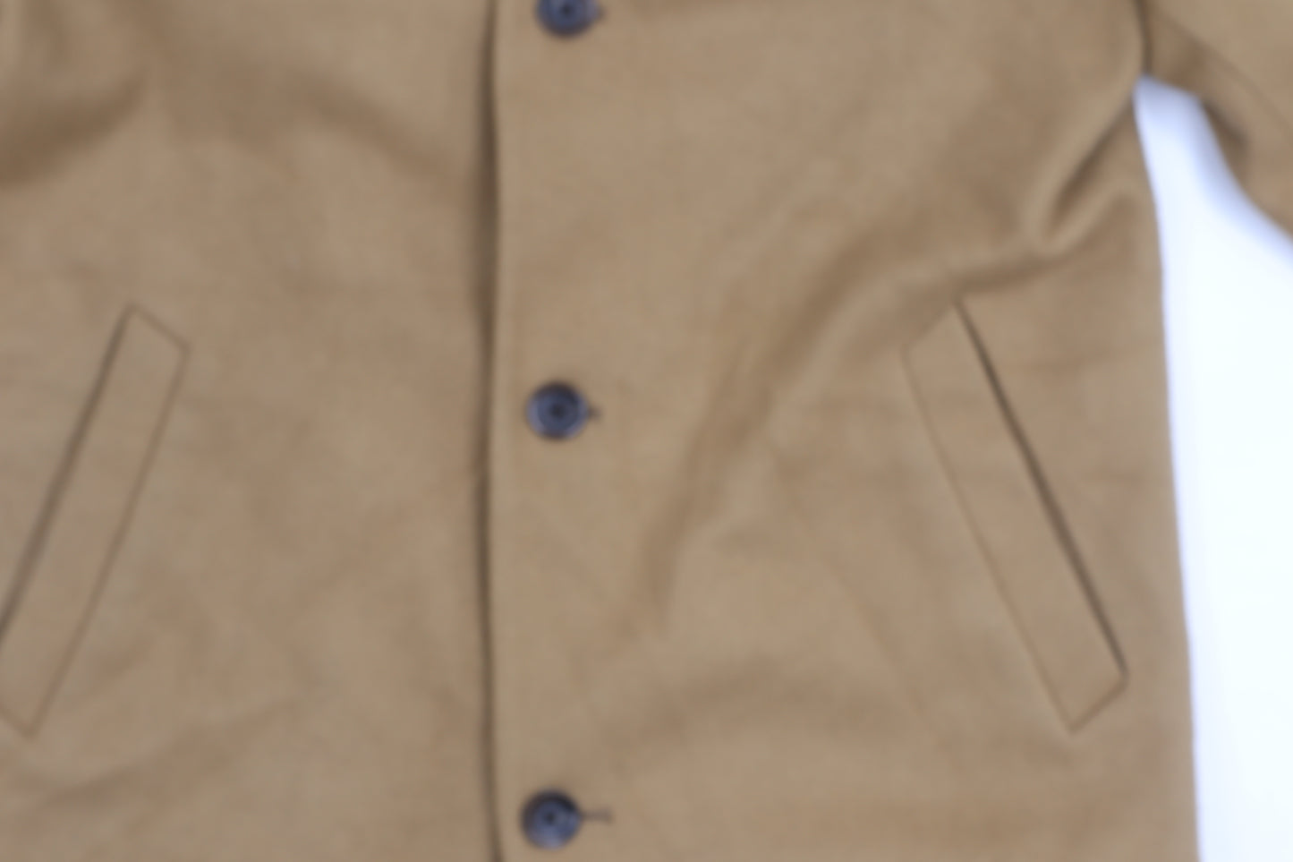 Old Navy Women's Beige Wool Blend Classic Coat