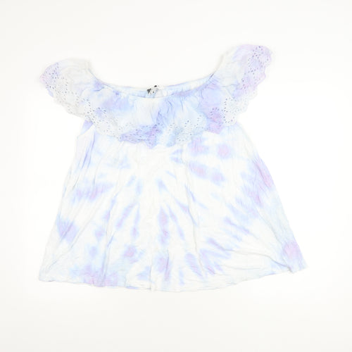 Capsule Women's Multicoloured Off-Shoulder Top, Size 14