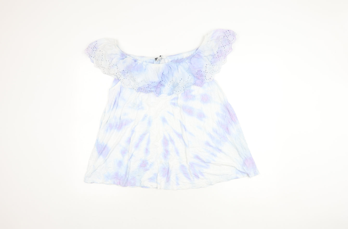 Capsule Women's Multicoloured Off-Shoulder Top, Size 14