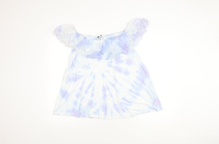 Capsule Women's Multicoloured Off-Shoulder Top, Size 14