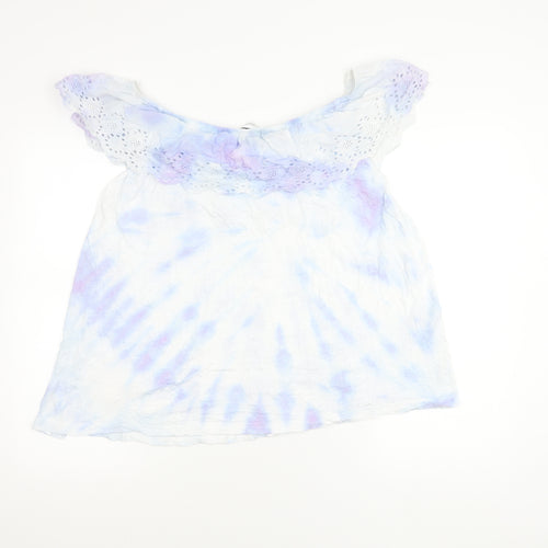 Capsule Women's Multicoloured Off-Shoulder Top, Size 14