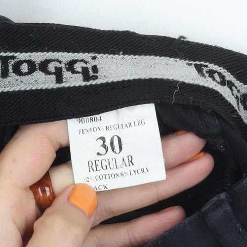 Toggi Black Regular Trousers Size 12 Activewear