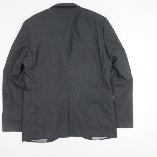 Next Men's Grey Regular Fit Blazer 42L