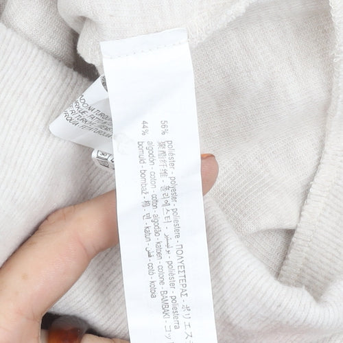 Zara Women's Ivory Pencil Skirt, Size 10, Polyester Cotton