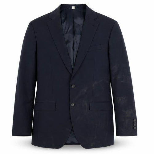 Marks & Spencer Men's Blue XL Blazer, Polyester Blend