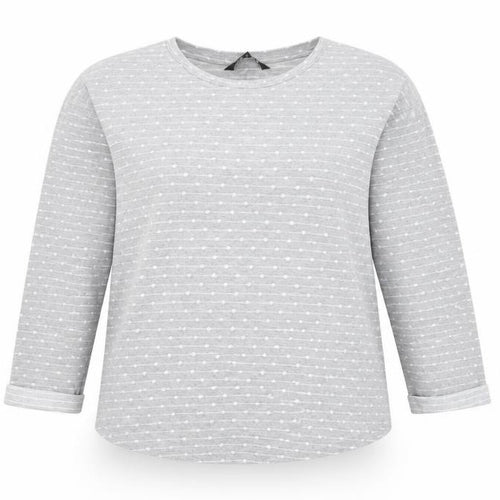 Debenhams Women's Grey Polka Dot Pullover Jumper Size 14