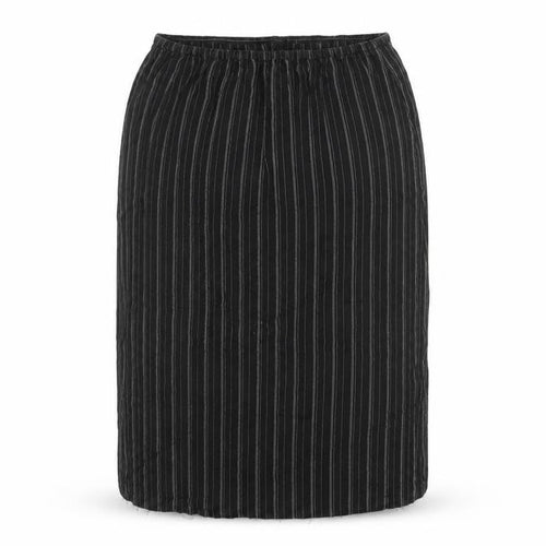 EAST Women's Black Size 18 Striped Pencil Skirt