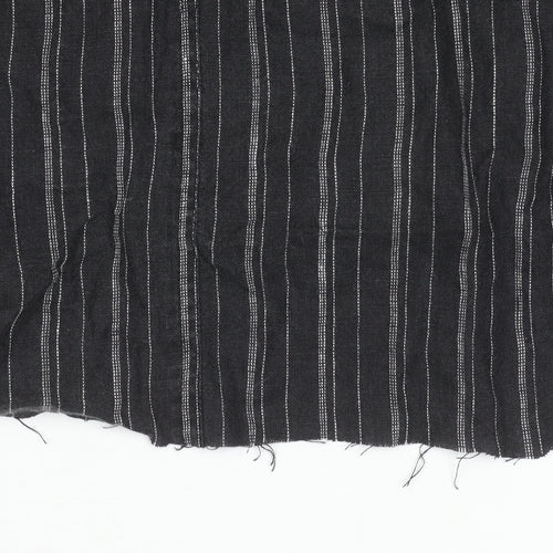 EAST Women's Black Size 18 Striped Pencil Skirt