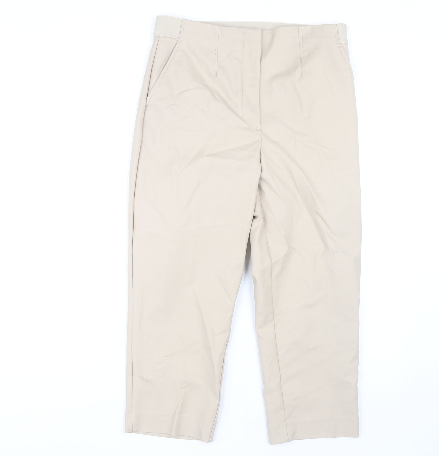 Marks and Spencer Beige Women's Trousers Size 12