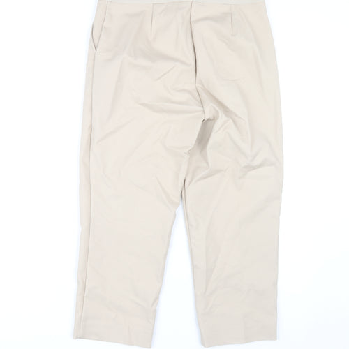 Marks and Spencer Beige Women's Trousers Size 12