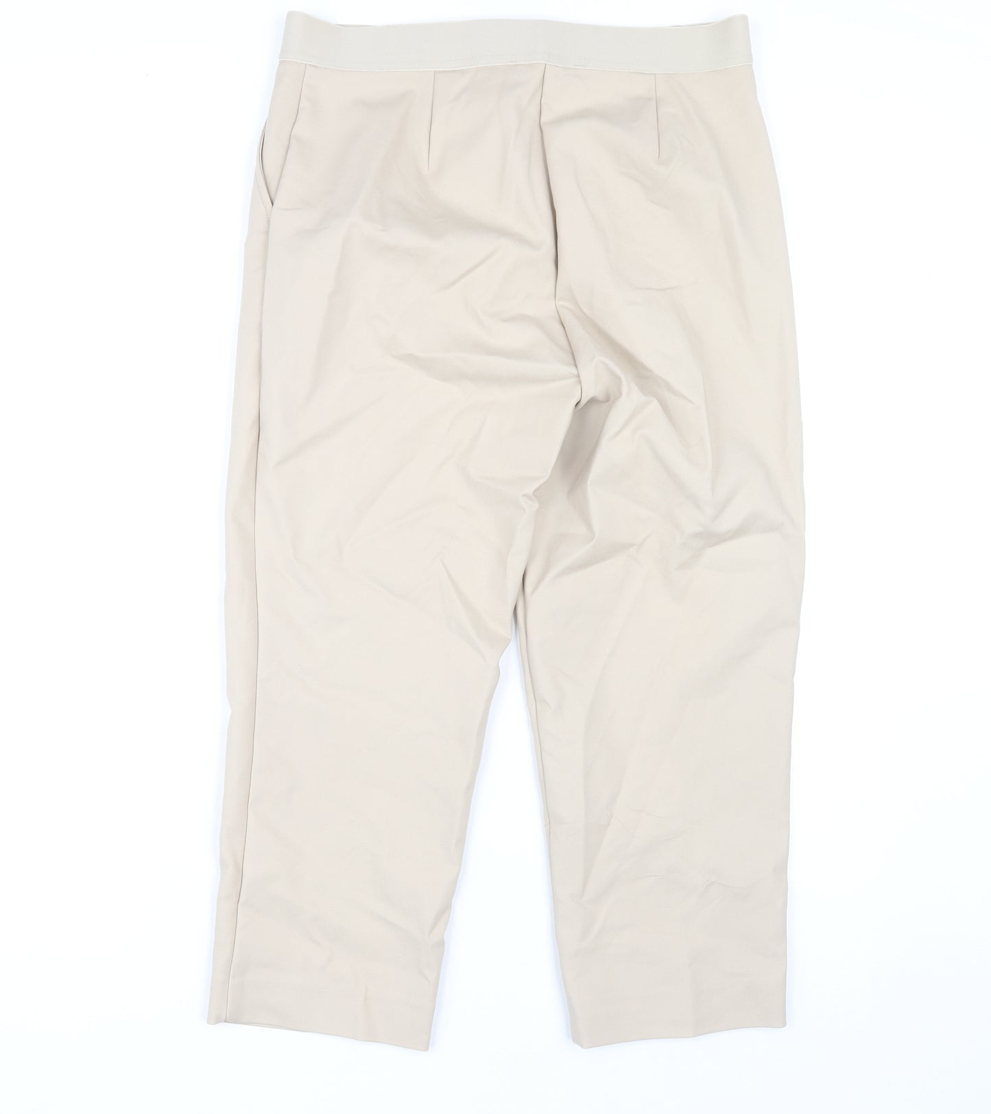 Marks and Spencer Beige Women's Trousers Size 12