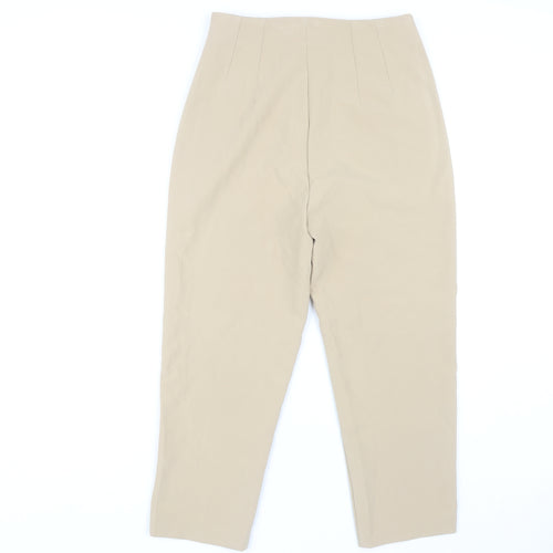 Stradivarius Women's Beige Trousers Size 10
