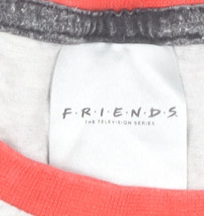 F.R.I.E.N.D.S Women's Grey Nightshirt T-Shirt Size 16