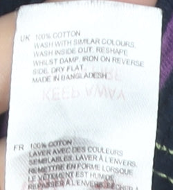 White Stuff Women's Purple Striped Top Size 18