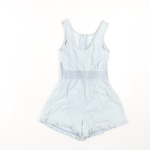 Next Girls Blue Playsuit, 6 Years, Sleeveless, Button Closure