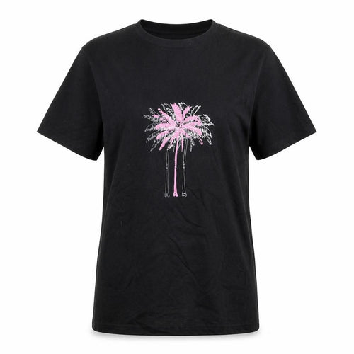 JK Attire Women's Black XS Cotton T-Shirt