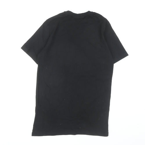 JK Attire Women's Black XS Cotton T-Shirt