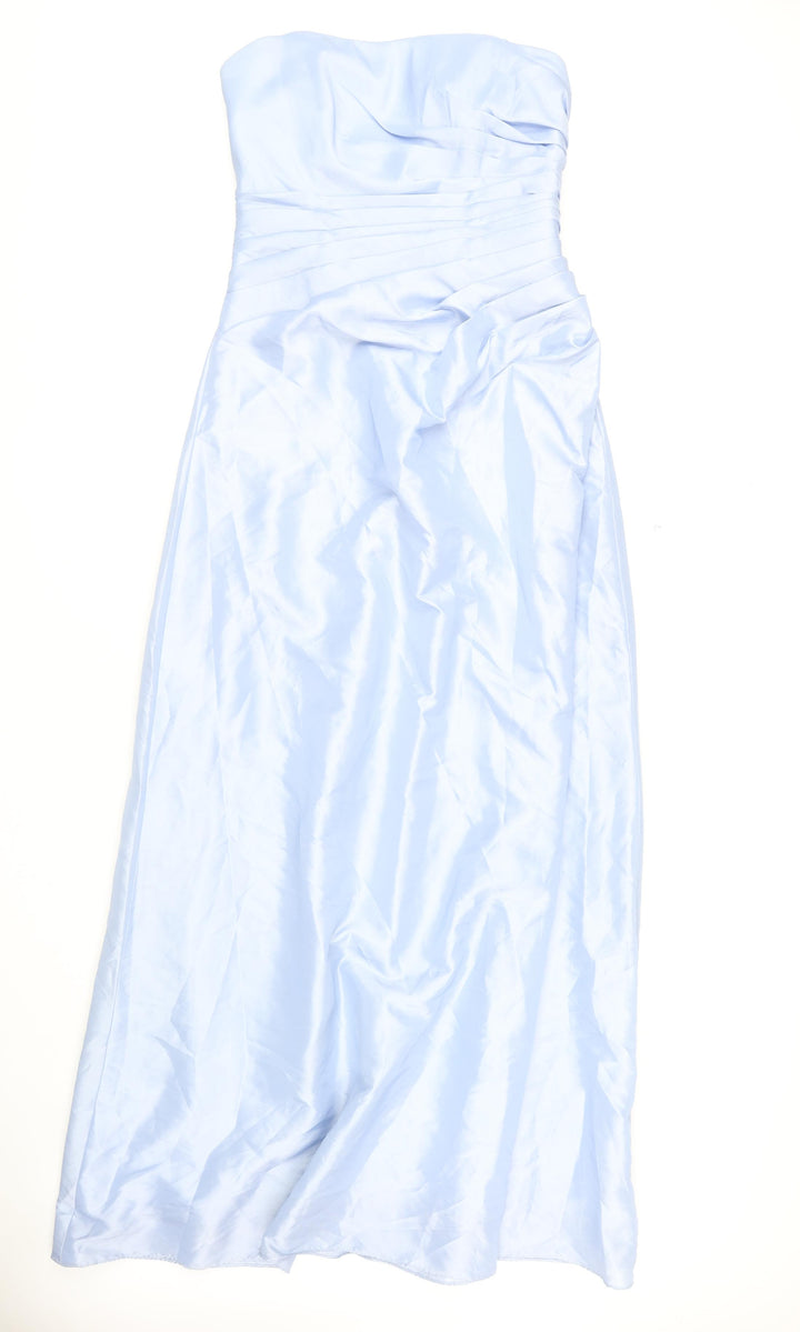 Forever Yours Women’s Blue Strapless Dress Size 10