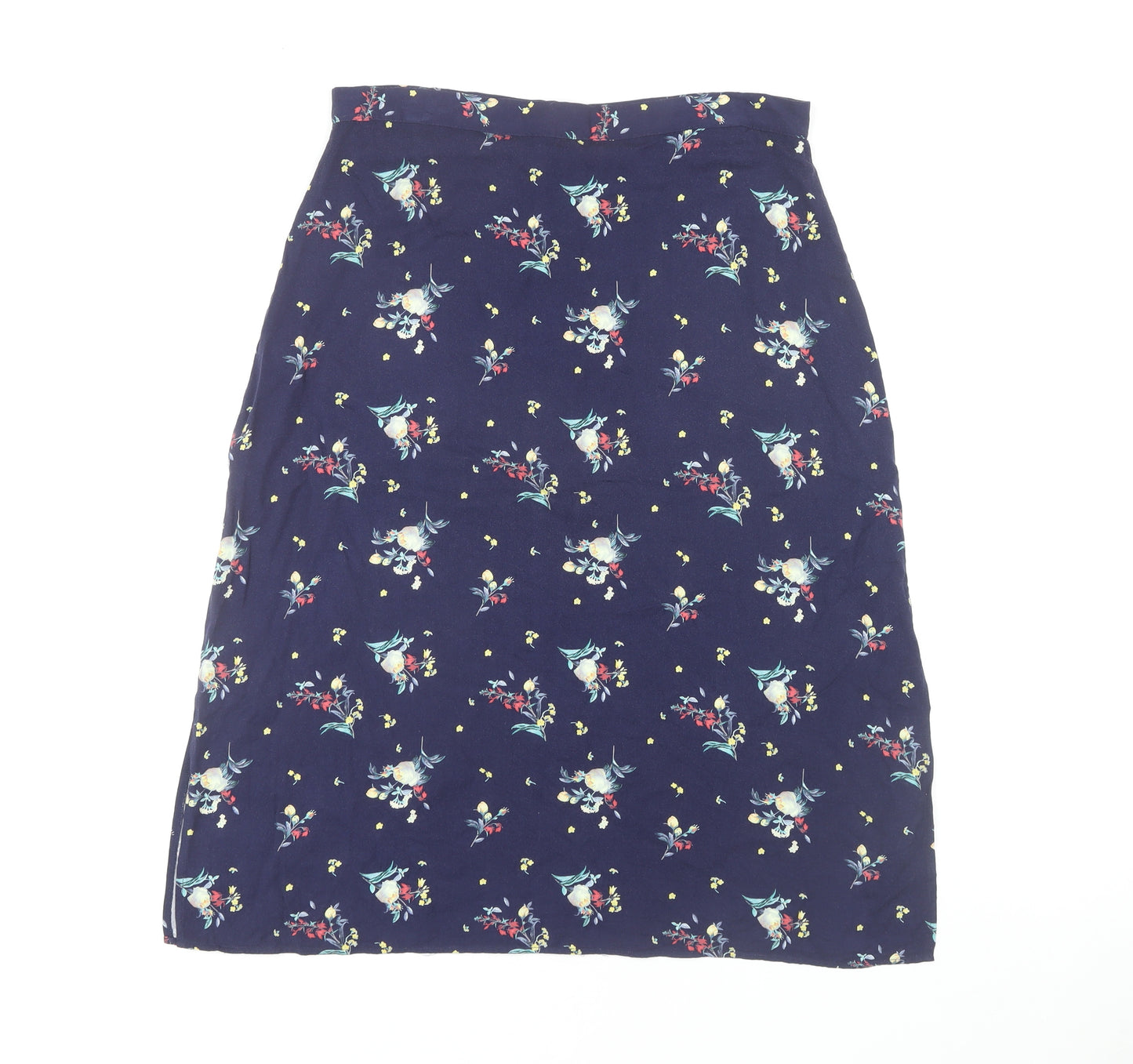 Oasis Women's Multicoloured Floral Skirt Size 14