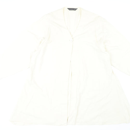 Julieann Heath Women's Ivory Long Coat
