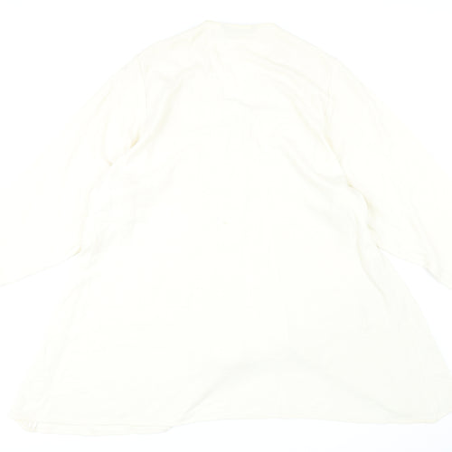 Julieann Heath Women's Ivory Long Coat