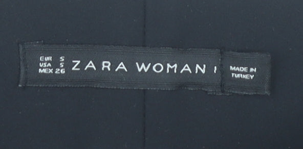 Zara Women Black Pencil Skirt Size 5 Cotton Blend
